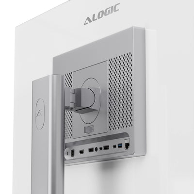 Alogic Monitorständer - Bildschirmgröße: Bis zu 81,3 cm (32 Zoll) - Display Type Supported: Computermonitor - Silber