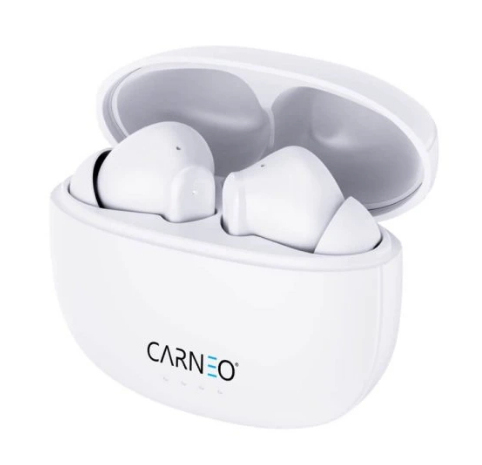Carneo HERO pods white. Product type: Headset. Connectivity technology: Wireless, Bluetooth. Recommended usage: Calls/Musi