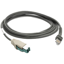 Zebra CBA-U03-S07ZAR 2.13 m USB Data Transfer Cable - First End: USB