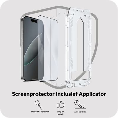 Just in Case Tempered Glass Privacy Screen Protector for Apple iPhone 17 Pro Max - Black - For OLED iPhone 17 Pro Max - Sc