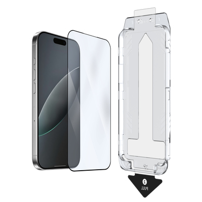 Just in Case Tempered Glass Privacy Screen Protector for Apple iPhone 17 Pro Max - Black - For OLED iPhone 17 Pro Max - Sc