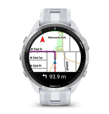 Garmin Forerunner 965. Display diagonal: 3.56 cm (1.4"), Display technology: AMOLED, Display resolution: 454 x 454 pixels,