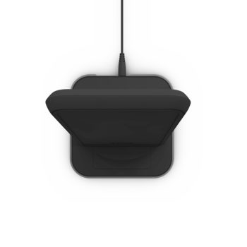 BASE VERTICAL CARGA  INALÁMBRICA DE ALUMINIO 10W - NEGRO