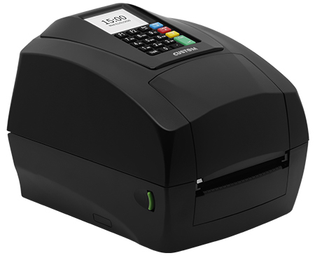 Custom D4 302-K Desktop Direct Thermal/Thermal Transfer Printer - Monochrome - Label Print - USB - Serial - 3.81 m Print L
