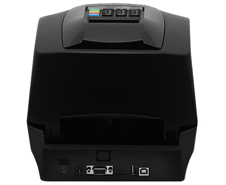 Custom D4 302-K Desktop Direct Thermal/Thermal Transfer Printer - Monochrome - Label Print - USB - Serial - 3.81 m Print L