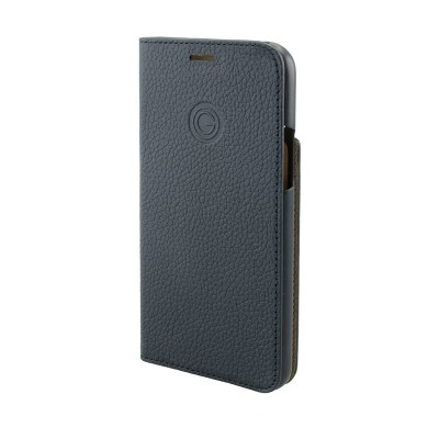 GALELI Book Case MARC Tasche (Buchfalz) Apple iPhone 11 Pro Smartphone - Schwarz - Echtes Leder