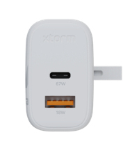 Xtorm XEC067G. Tipo de carregador: Interior, Tipo de fonte de alimentação: AC, Compatibilidade do carregador: Universal, Q