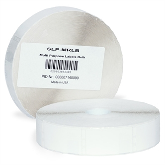 SLP-MRLB WHITE LABEL FOR TRAY 28X51MM 1700 LAB/ROLL 1 ROLL/BOX