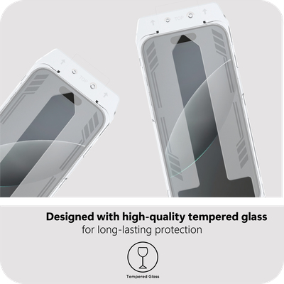 Just in Case Tempered Glass Privacy Screen Protector for Apple iPhone 17 Pro Max - Black - For OLED iPhone 17 Pro Max - Sc