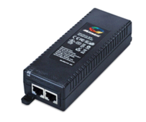 Inyector PoE Microchip PD-9001GR - 120 V AC, 230 V AC Entrada - 55 V DC Salida - 1 x PoE Puerto(s) de salida - 36 W