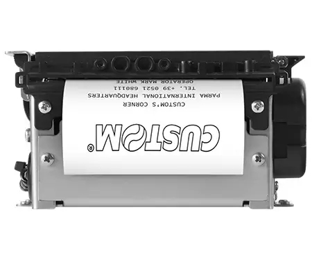 Custom MODUS3 Direct Thermal Printer - Monochrome - Label Print - USB - Serial