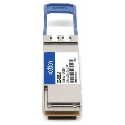AddOn QSFP28 - LC 1000GBase-LR4 Network - 1 - TAA Compliant - For Data Networking, Optical Network - Optical Fiber - 1295 
