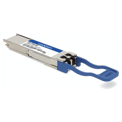 AddOn QSFP28 - LC 1000GBase-LR4 Network - 1 - TAA Compliant - For Data Networking, Optical Network - Optical Fiber - 1295 