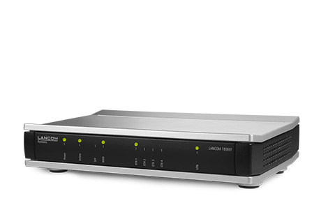 Lancom 1800EF Router - 4 Anschlüsse - 1 RJ-45 Port(s) - 3 WAN Port(s) - Management-Port - 1 SFP Steckplätze - Gigabit-Ethe
