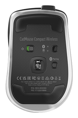 CADMOUSE COMPACT WIRELESSDESIGNED FOR THE MOBILE