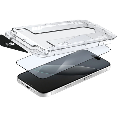 Just in Case Tempered Glass Privacy Screen Protector for Apple iPhone 17 Pro Max - Black - For OLED iPhone 17 Pro Max - Sc
