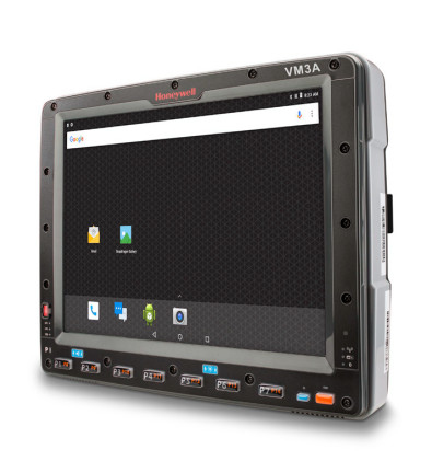 Honeywell Thor VM3A. Tamanho do ecrã na diagonal: 30,7 cm (12.1"), Resolução: 1024 x 768 pixels. Capacidade da memória inc