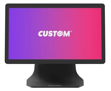Custom Aragon 935KY470100L33 POS Terminal - (Intel Celeron J6412 2 GHz - 8 GB DDR4 SDRAM 128 GB - 39,6 cm (15,6 Zoll) Touc
