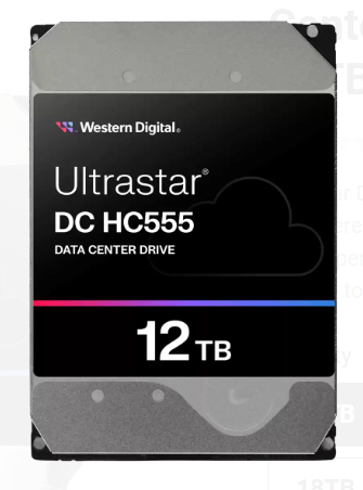 Western Digital Ultrastar 0B48720. Capacidade do Disco Rígido: 12 TB, Tamanho do buffer da unidade de armazenamento: 512 M