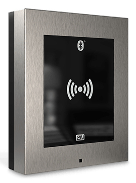 2N Door Station Card Reader Module for Reader, Smartphone, Switch - Door Station - Zinc - Nickel