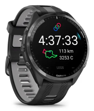 Garmin Forerunner 965. Display diagonal: 3.56 cm (1.4"), Display technology: AMOLED, Display resolution: 454 x 454 pixels,