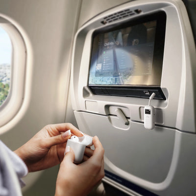 Alogic SkySound Audio Transmitter - Tragbar - Weiß - Kabellos - Bluetooth - USB - Kopfhörer