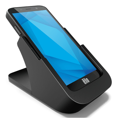 Elo Dock Cradle für Mobilcomputer - 1 Steckplatz/-plätze - Pogo Pin - Schwarz