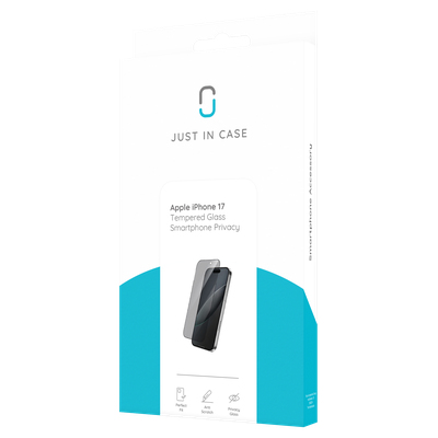 Just in Case MAP2761SG0. Brand compatibility: Apple, Compatibility: iPhone 16 Pro, iPhone 17, iPhone 17 Pro, Protection fe
