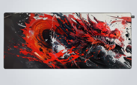 CHERRY XTRFY GP6 Extra Large Gaming Mouse Pad - Red - Cloth - Mouse