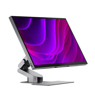Alogic Aspekt Monitorständer - Bildschirmgröße: Bis zu 81,3 cm (32 Zoll) - Grau - Für Monitor - Faltbar