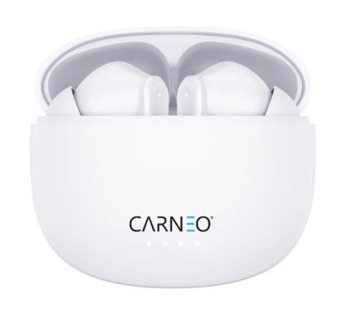 Carneo HERO pods white. Product type: Headset. Connectivity technology: Wireless, Bluetooth. Recommended usage: Calls/Musi