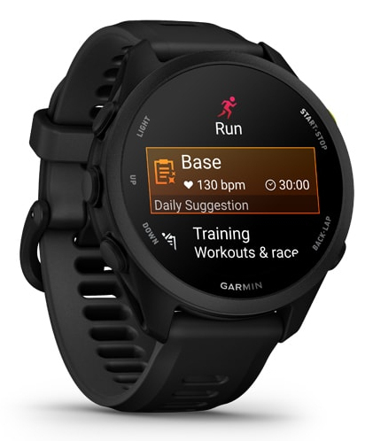 Garmin Forerunner 70. Display diagonal: 3.05 cm (1.2"), Display technology: AMOLED, Display resolution: 390 x 390 pixels, 