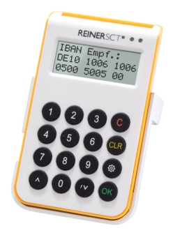 Reinersct cyberJack Contact Smart Card Reader - White, Yellow - CableUSB 2.0 Type B
