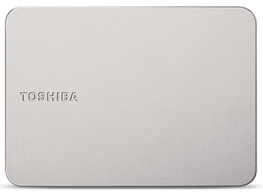 Toshiba Canvio Flex Tragbar Festplatte - 2,5" Extern - 2 TB - Silber - Smartphone, Tablet, Desktop-PC Unterstütztes Gerät 