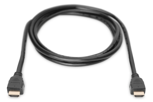 Digitus 2 m HDMI AV-Kabel - 1 - Cable for Audio-/Video-Gerät, TV, Monitor, Blu-ray-Player, Spielkonsole - 36 Gbit/s - Unte