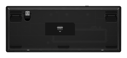 CHERRY Keyboard - Compact - Wireless Connectivity - German - Black