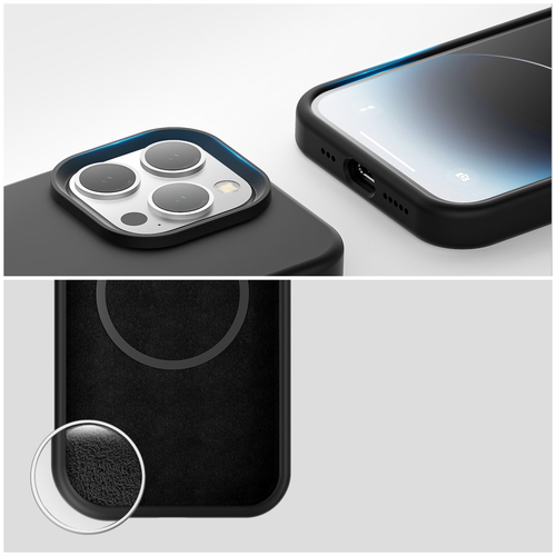4smarts 540579. Etui-Typ: Cover, Markenkompatibilität: Apple, Kompatibilität: iPhone 15, Maximale Bildschirmgröße: 15,5 cm