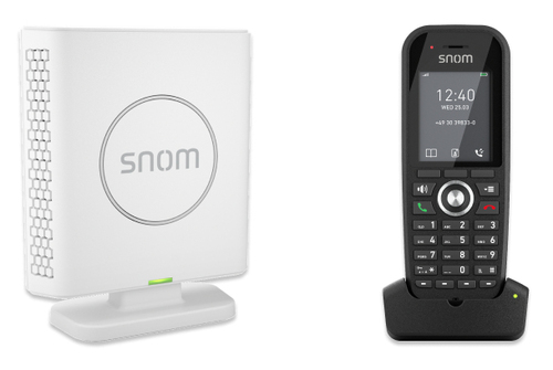 Snom M430 IP-Telefon - Verkabelt/Kabellos - DECT - VoIPNetzwerk (RJ-45) - PoE Ports