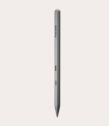 TUCANO Stift Pencil für alle Apple iPads seit 2018, 50 Std grau