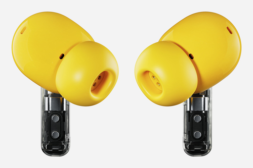 Nothing Ear (a) True Wireless Earbud Stereo Earset - Yellow, Transparent - Binaural - In-ear - 1000 cm - Bluetooth - Noise