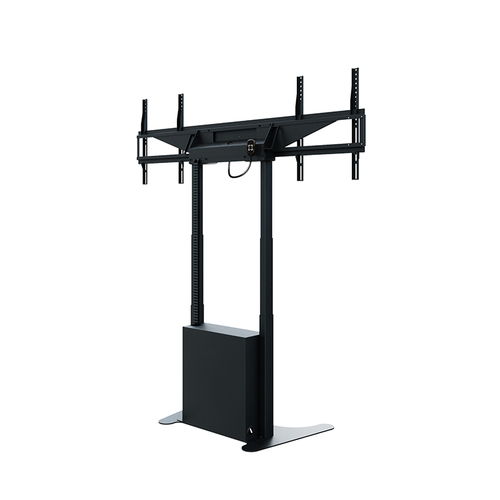 HAGOR Lift für Display, Mini-PC, Kamera, Notebook, A/V-Geräte, Display - Schwarz pulverbeschichtet - Höhenverstellbar - 2 