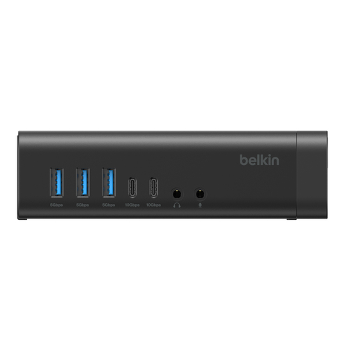 Belkin Connect Universal 16-in-1 Triple Display. Übertragungstechnik: Andocken, Hostschnittstelle: Dock. Produktfarbe: Sch