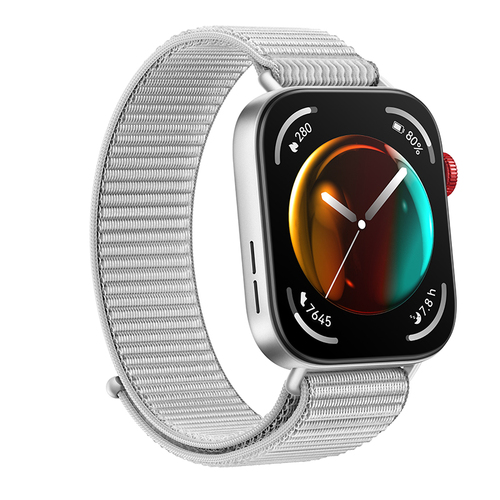 Huawei WATCH FIT 3 Smart Watch - Square Case Shape - 43 mm Case Height - 9.90 mm Case Thickness - Grey Body Color - Grey B