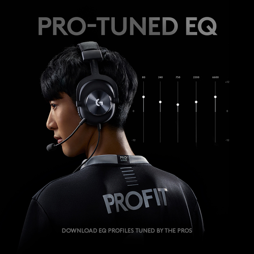 Logitech G PRO X Gaming Headset. Tipo de produto: Auscultadores. Tecnologia de conetividade: Com fios. Uso recomendado: Jo