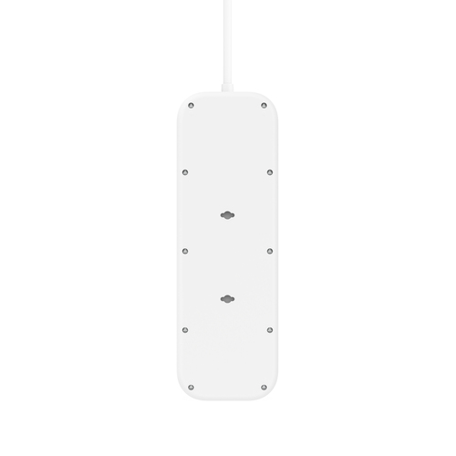 Belkin Connect Überspannungsschutz - Weiß - 1 x USB Typ A, 1 x USB Typ C, 8 x Wechselstrom - 900 J - 2 m - Wandmontierbar