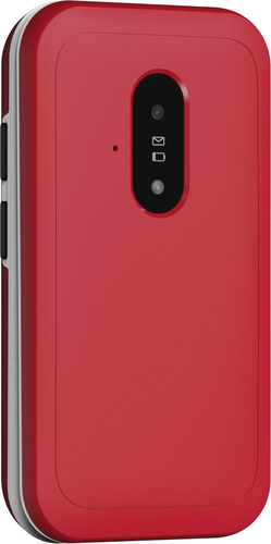 Doro Leva E22 Feature Phone - 4G - Rot, Weiß - Flip - kein SIM-Lock