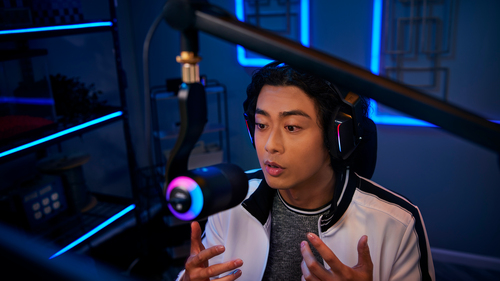 Mikrofon für Spiele, Live-Streaming, Broadcasting Logitech G Yeti GX - Kabelgebunden - Dynamisch - Weiß - Super-Kardioid -