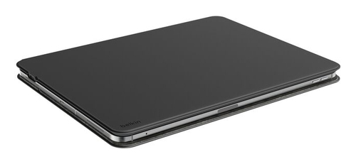 Belkin Connect Tastatur/Cover für 33 cm (13 Zoll) Apple iPad Pro 13 (2024) Tablet - Schwarz - Synthetikleder Körper - Krat