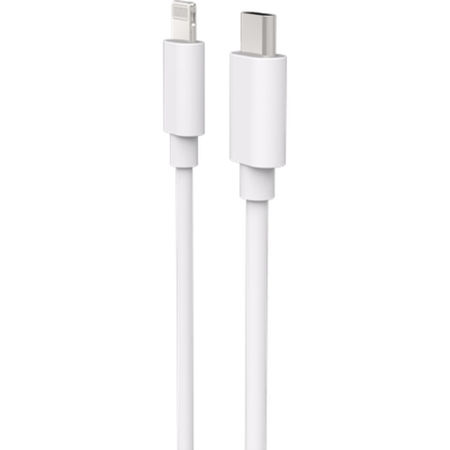 Just in Case 8307224. Cable length: 0.2 m. Connector 1: USB C, Connector 2: Lightning, USB version: USB 2.0, Product colou