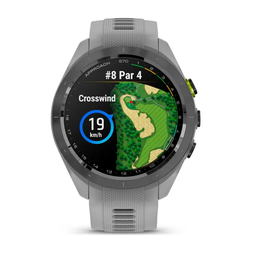 Garmin Approach S70 - 42 mm. Display diagonal: 3.05 cm (1.2"), Display technology: AMOLED, Display resolution: 390 x 390 p